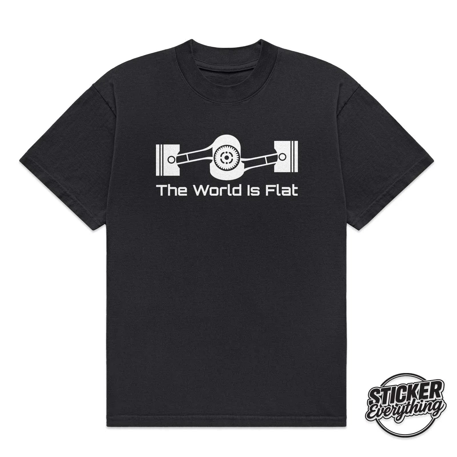 The World Is Flat Graphic Unisex Mens Fits SUBARU - Adult & Kids T-Shirts, Sweatshirts & Hoodies apparel design preview 1