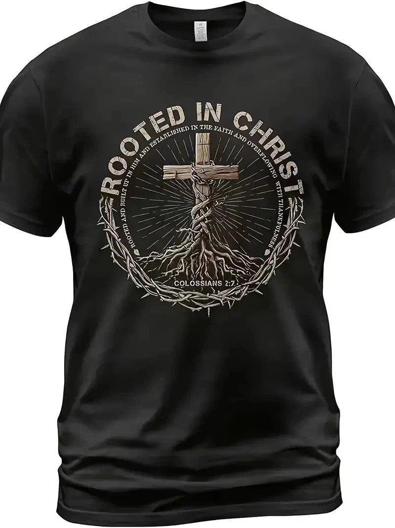 Vibrant Print, Comfortable Fit Men's Christian Black - Adult & Kids T-Shirts, Sweatshirts & Hoodies apparel design preview 1