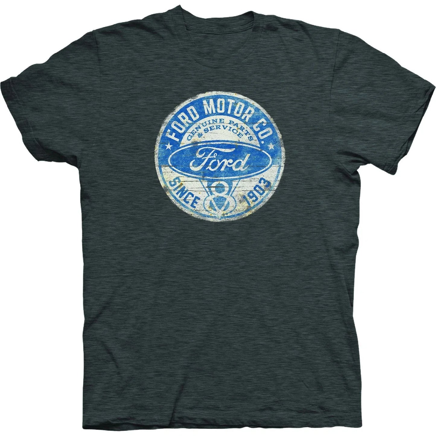 Ford Gray w/ Motor Company Since 1903 V8 Emblem - Adult & Kids T-Shirts, Sweatshirts & Hoodies apparel design preview 1