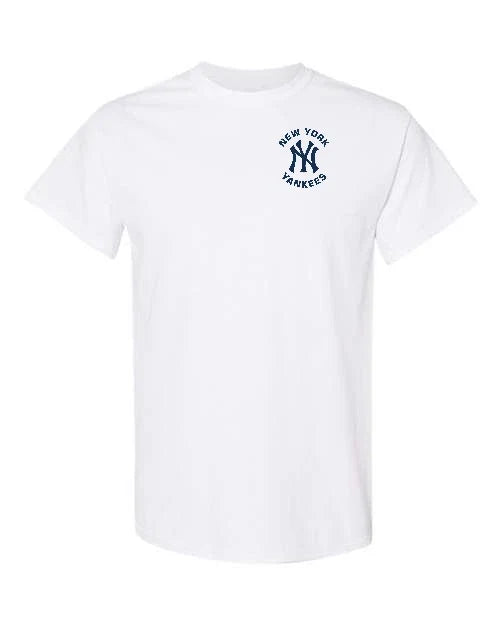 NY Yankees Left Chest Graphic Logo, New York Baseball - Adult & Kids T-Shirts, Sweatshirts & Hoodies apparel design preview 1