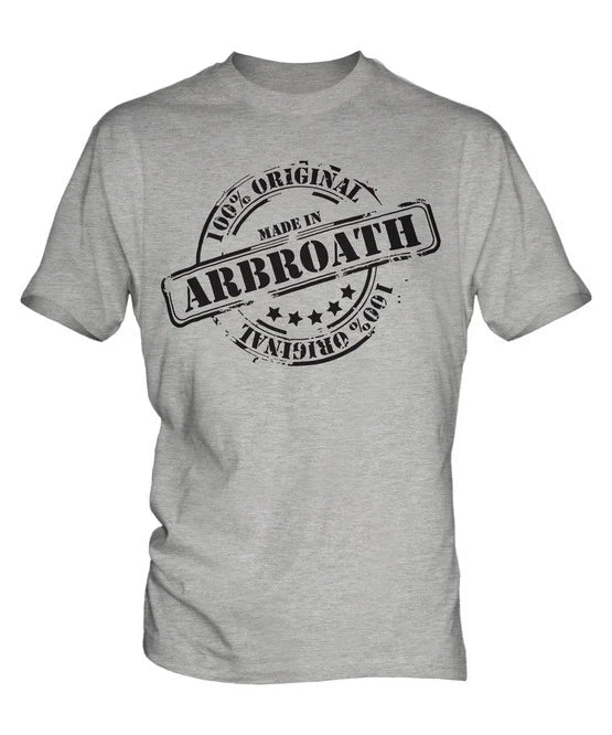 MADE IN ARBROATH MENS GIFT CHRISTMAS BIRTHDAY 18TH - Adult & Kids T-Shirts, Sweatshirts & Hoodies apparel design preview 1