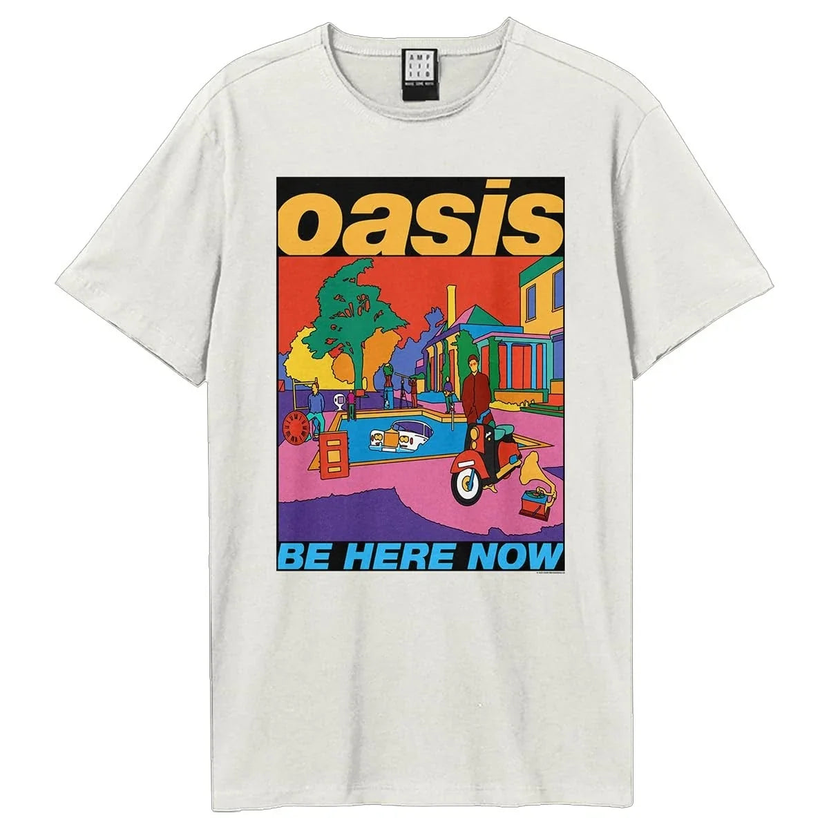 Amplified Unisex Adult Be Here Now Oasis - Adult & Kids T-Shirts, Sweatshirts & Hoodies apparel design preview 1