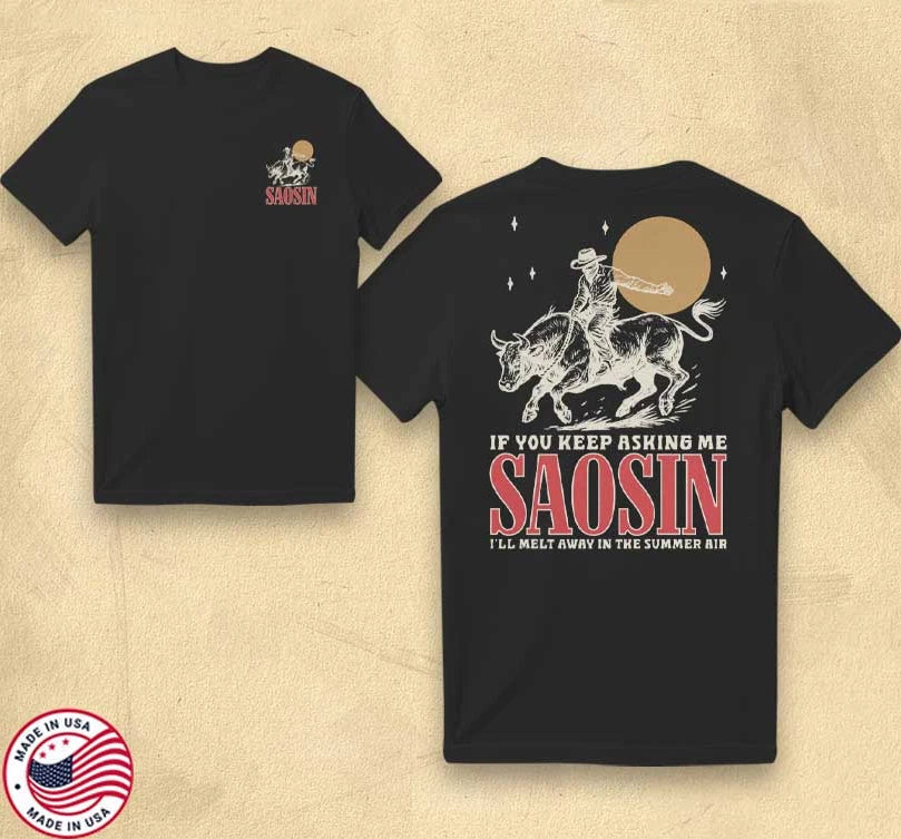 Saosin Rodeo Official Limited Edition Tour Band Merch - Adult & Kids T-Shirts, Sweatshirts & Hoodies apparel design preview 1