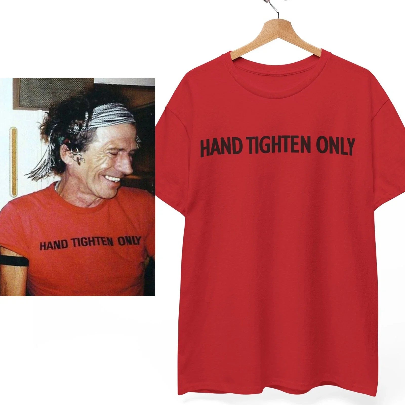 Worn by Keith Richards, - Adult & Kids T-Shirts, Sweatshirts & Hoodies apparel design preview 1