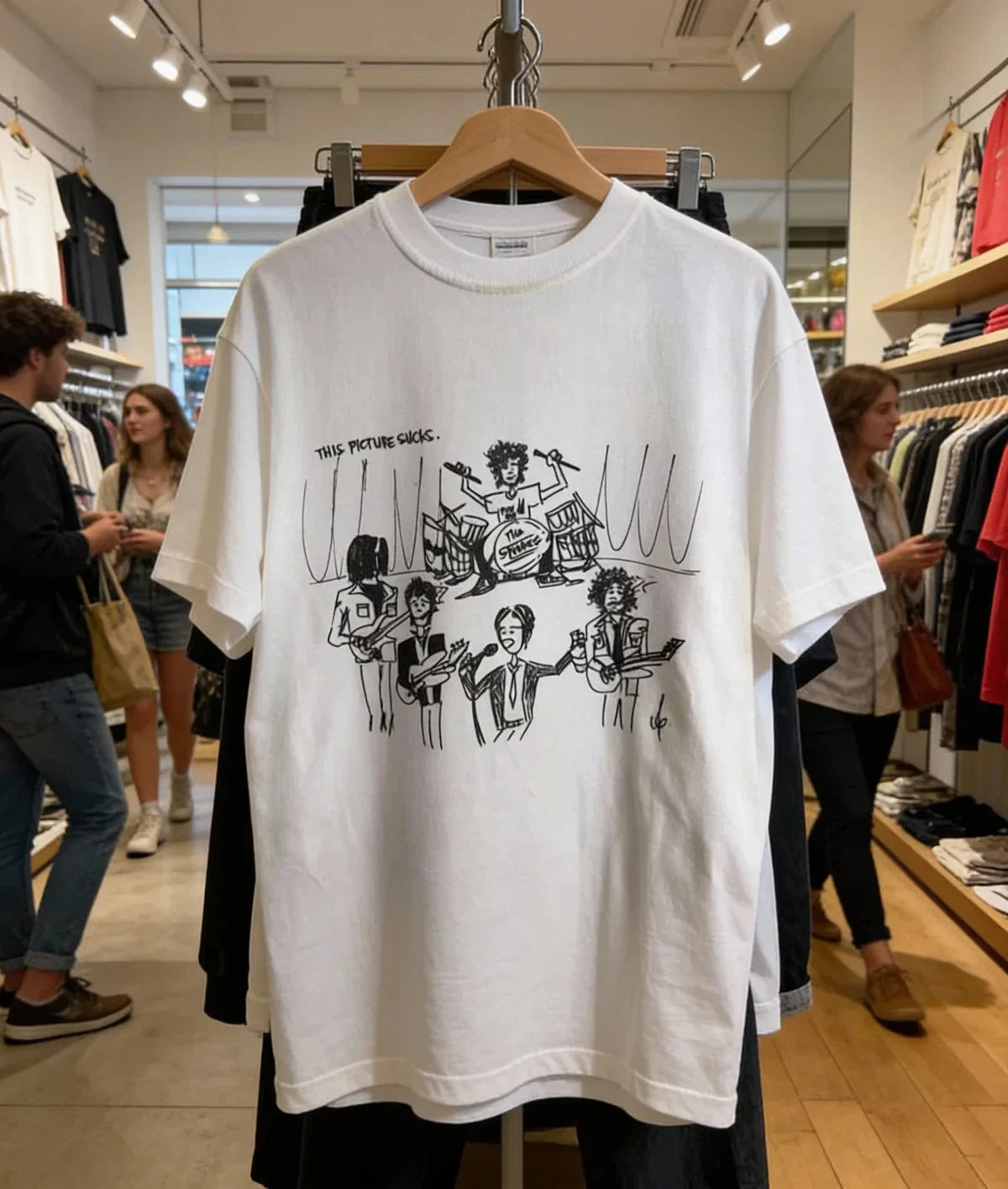 Vintage The Strokes band Unisex Concert S to 5XL NWT - Adult & Kids T-Shirts, Sweatshirts & Hoodies apparel design preview 1