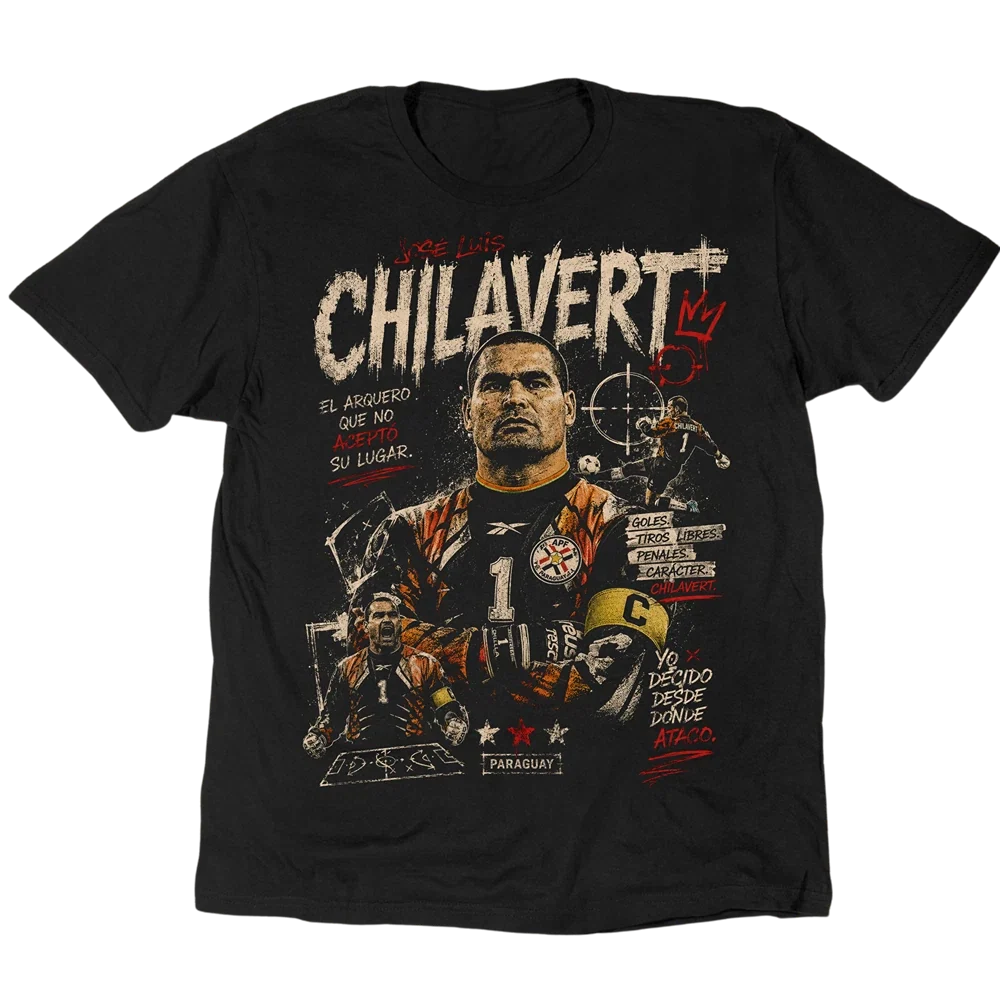 Vintage José Luis Chilavert S-5XL - Adult & Kids T-Shirts, Sweatshirts & Hoodies apparel design preview 1