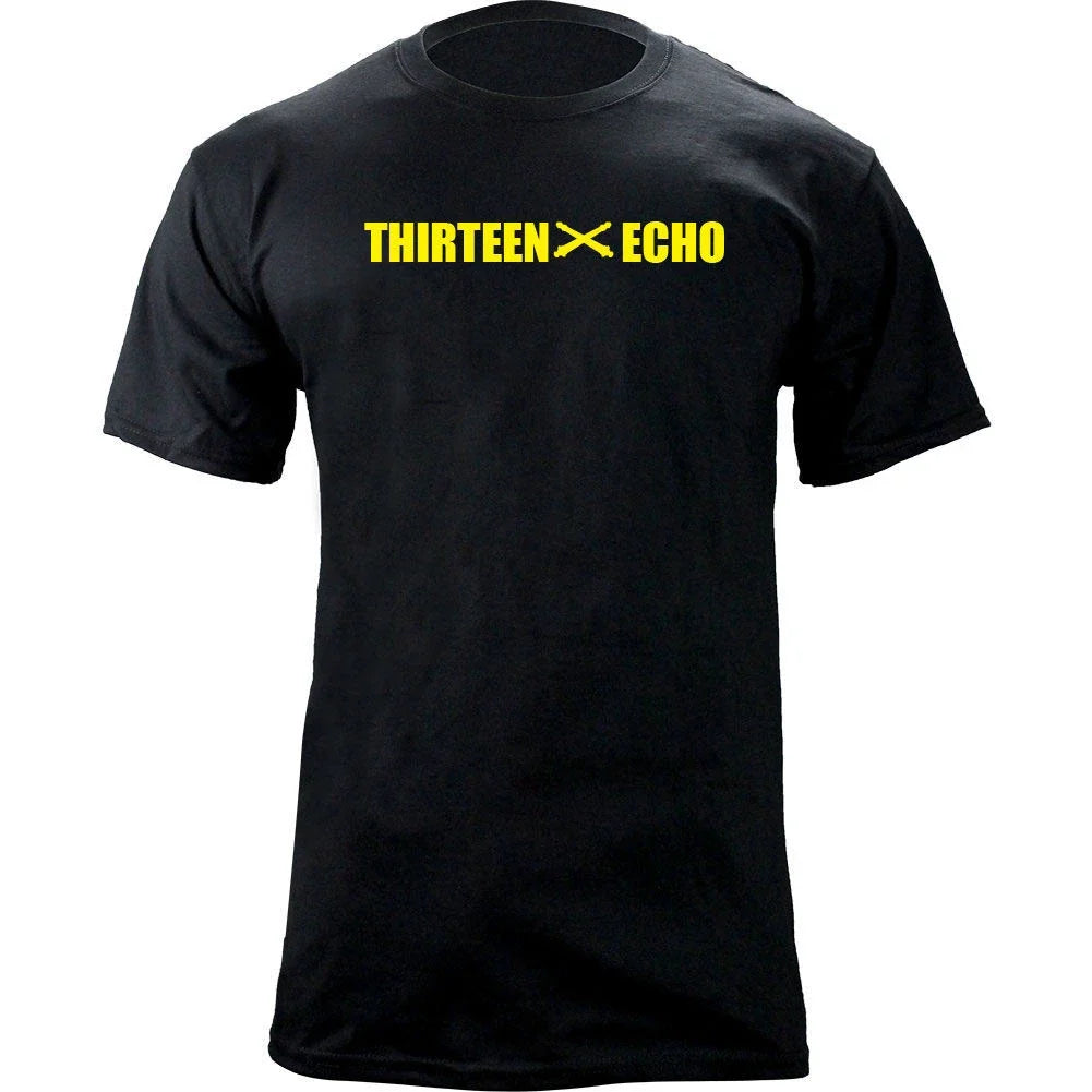 US Army Cannon Fire Specialist MOS 13 Echo Thirteen - Adult & Kids T-Shirts, Sweatshirts & Hoodies apparel design preview 1