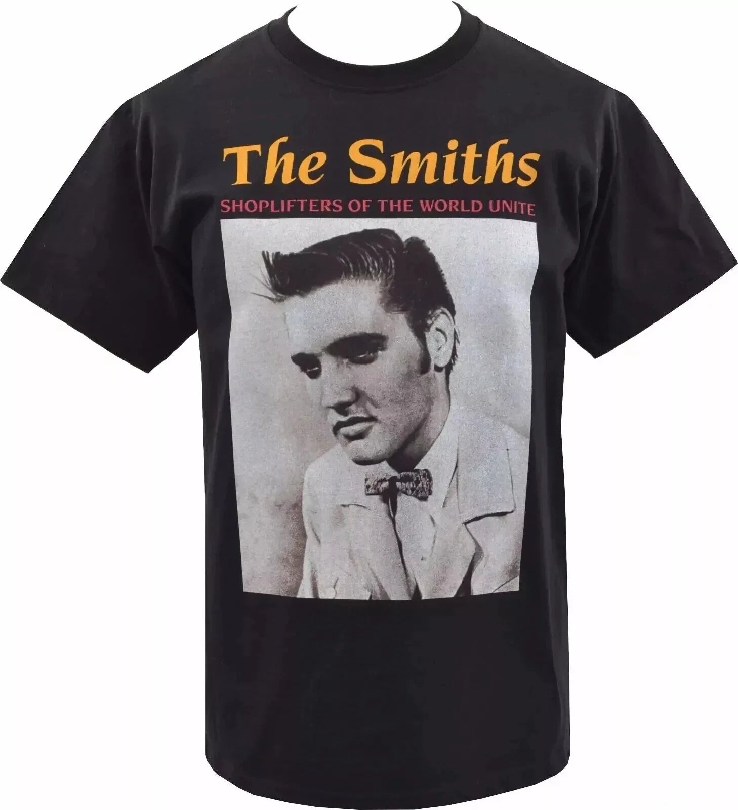 The Smiths Shoplifters Elvis Presley British - Adult & Kids T-Shirts, Sweatshirts & Hoodies apparel design preview 1