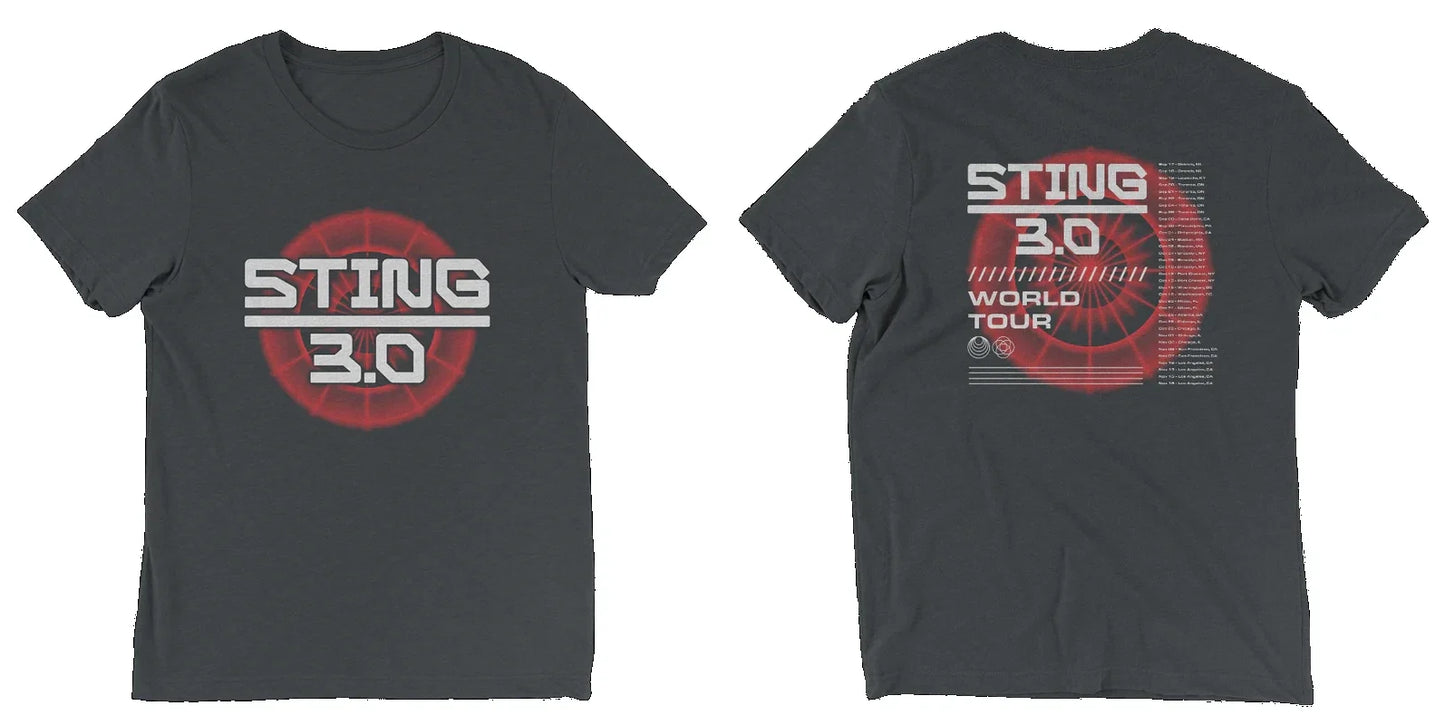 Sting 3.0 World Tour 2026 Graphic Multicolor Short - Adult & Kids T-Shirts, Sweatshirts & Hoodies apparel design preview 1