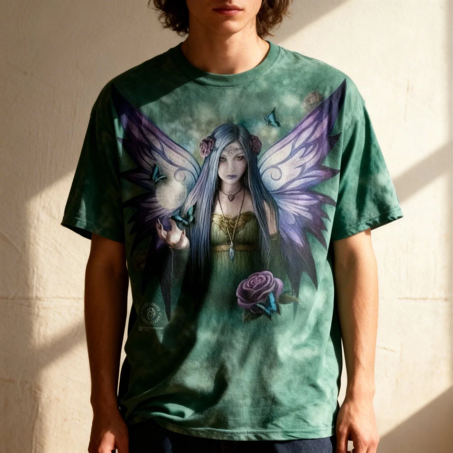 The Mountain Mystic Aura Fairy Butterfly Dragon - Adult & Kids T-Shirts, Sweatshirts & Hoodies apparel design preview 1