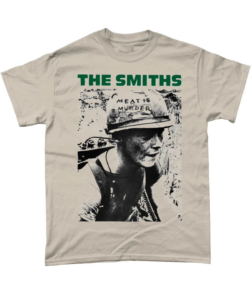 THE SMITHS Meat Is Murder US Tour 1985 Back Print - Adult & Kids T-Shirts, Sweatshirts & Hoodies apparel design preview 1