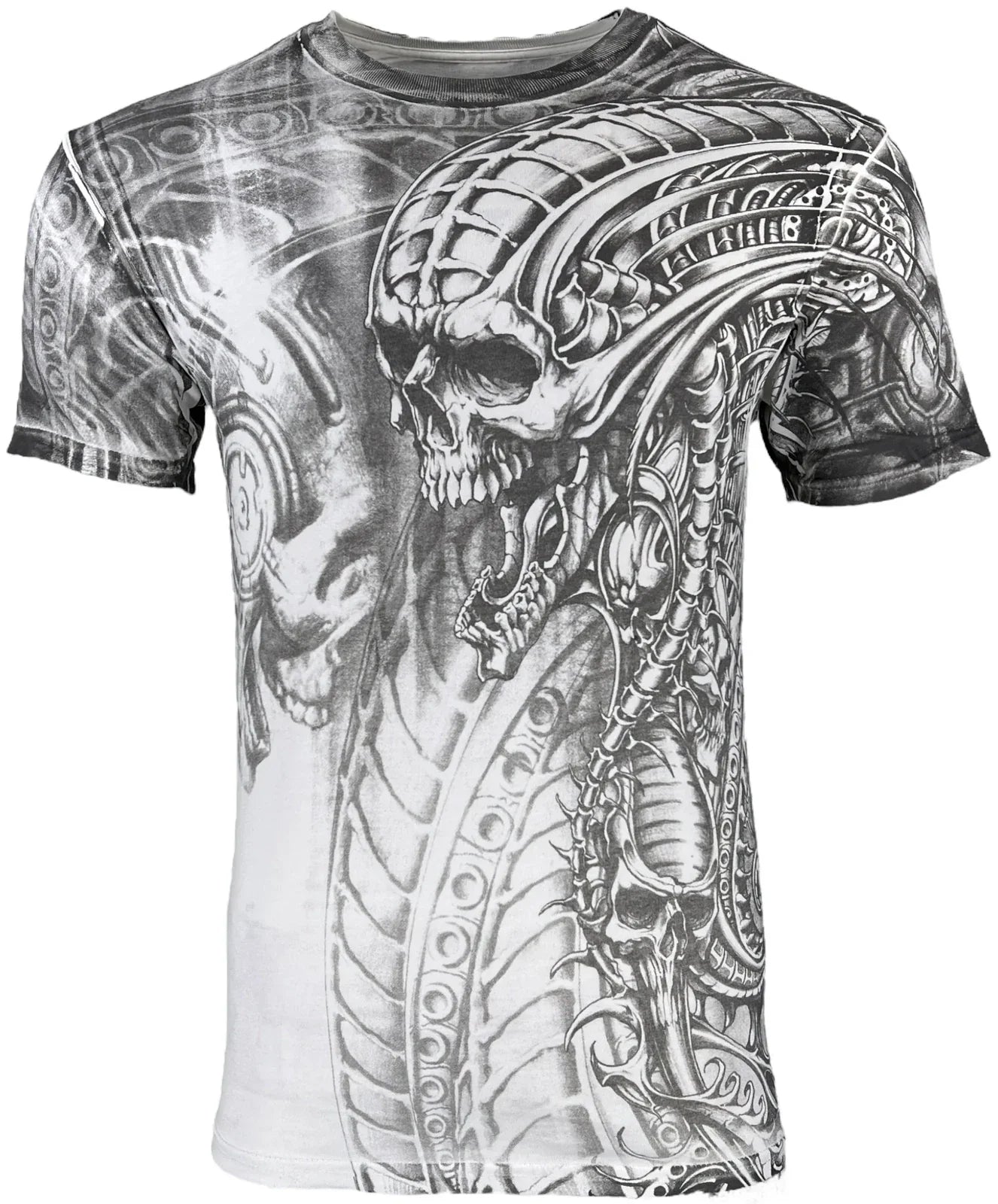 Xtreme Couture By Affliction Men's Proto Metal White - Adult & Kids T-Shirts, Sweatshirts & Hoodies apparel design preview 1