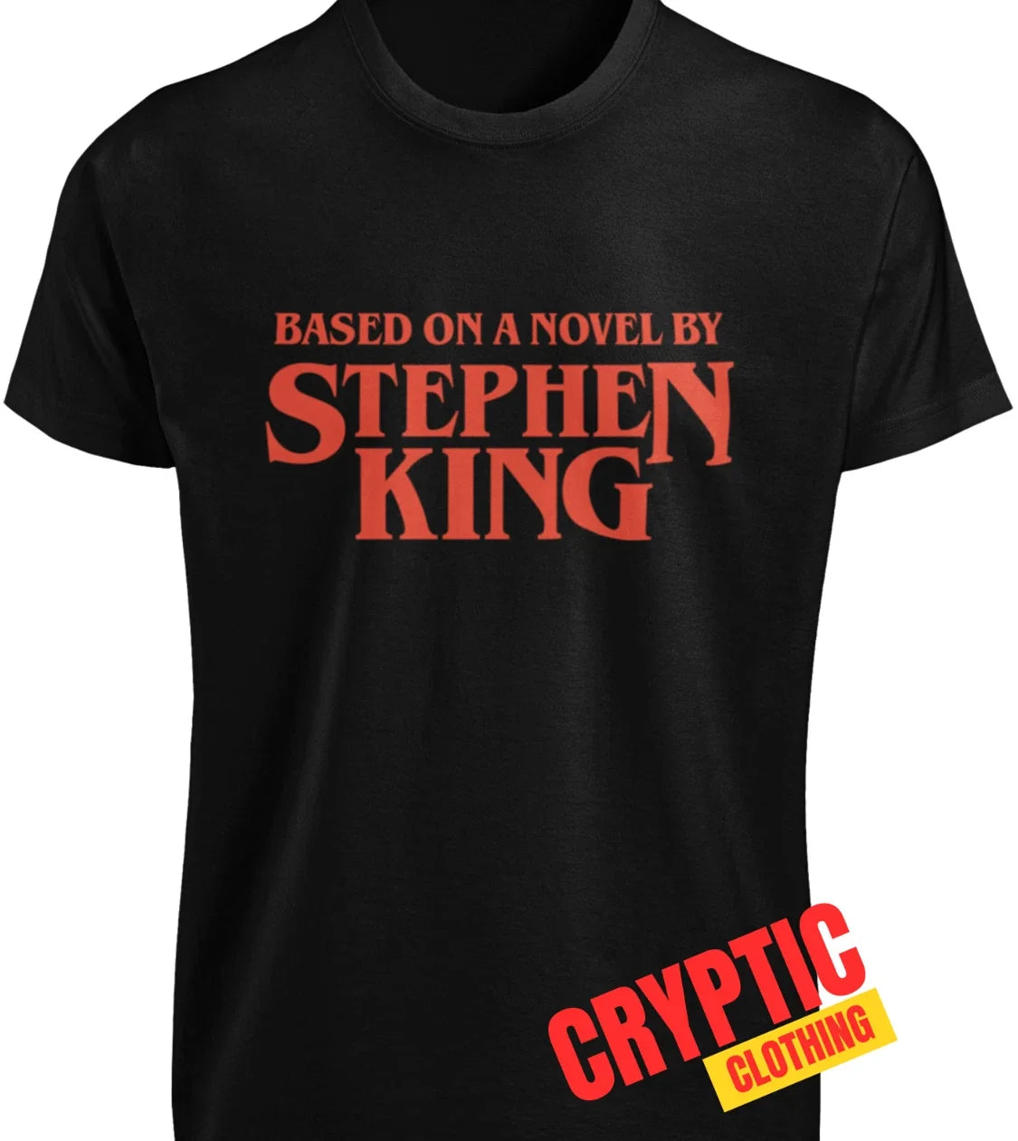 Based On A Novel By Stephen King It Horror Movie - Adult & Kids T-Shirts, Sweatshirts & Hoodies apparel design preview 1