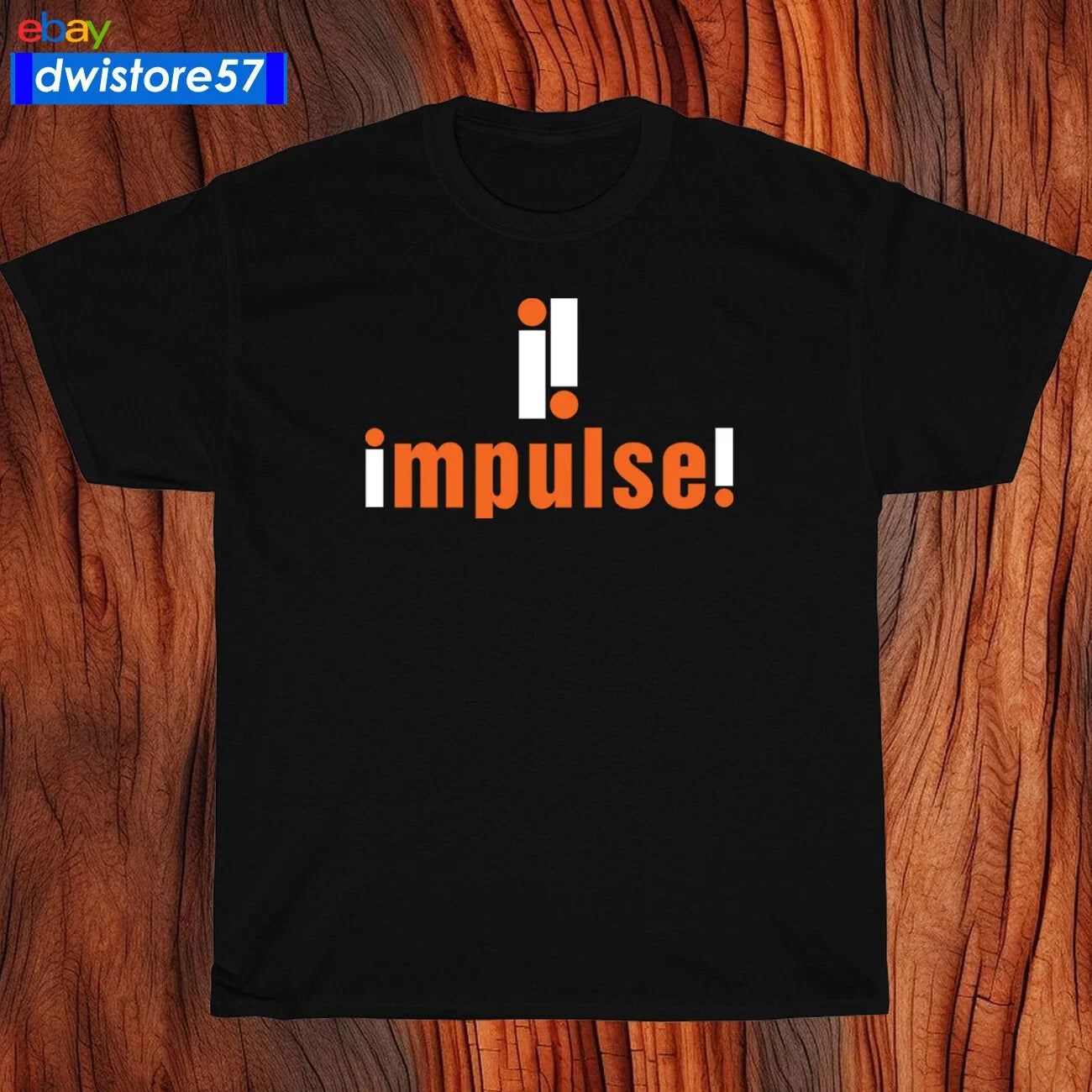 New Impulse! Records Music Logo Many Colors S to 5XL - Adult & Kids T-Shirts, Sweatshirts & Hoodies apparel design preview 1