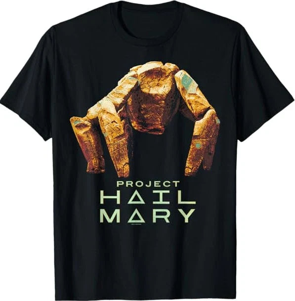 Project Hail Mary Rocky The Alien Distressed Portrait - Adult & Kids T-Shirts, Sweatshirts & Hoodies apparel design preview 1