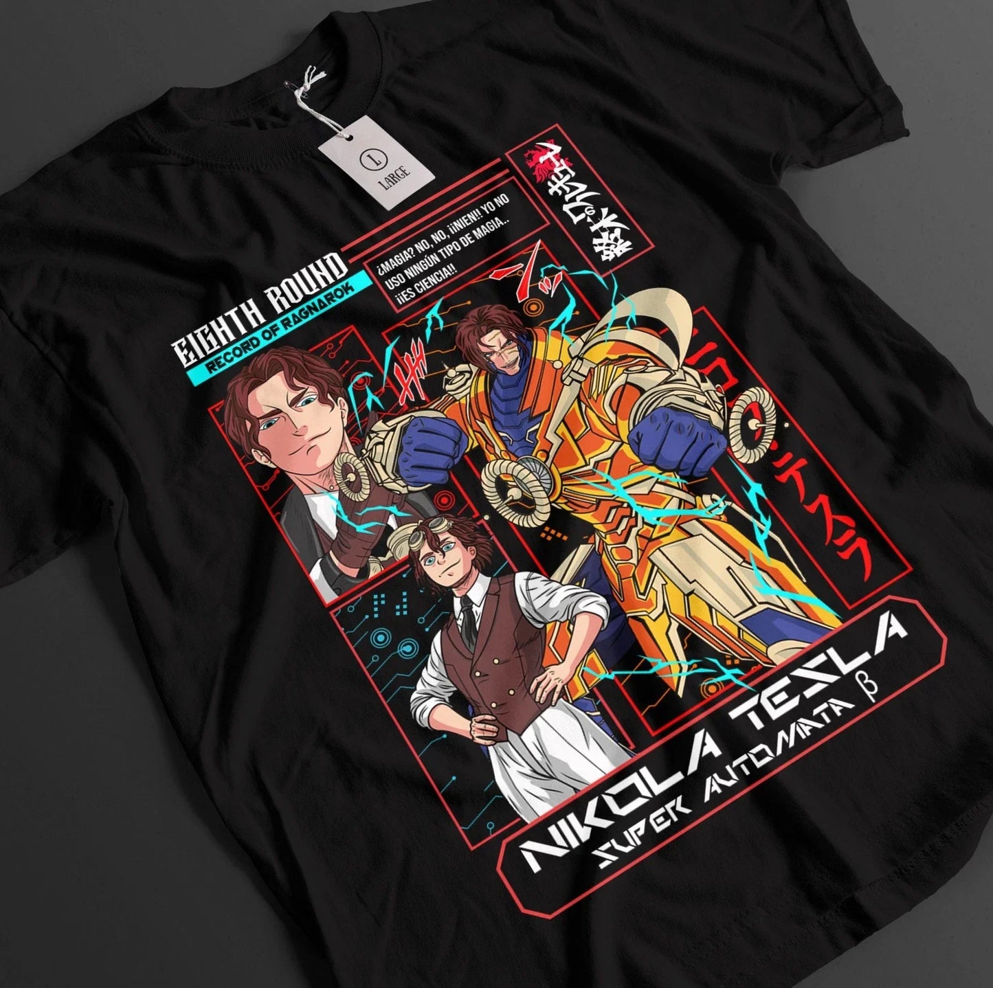 Record Of Ragnarok Jack The Ripper Buda Adam Top - Adult & Kids T-Shirts, Sweatshirts & Hoodies apparel design preview 1