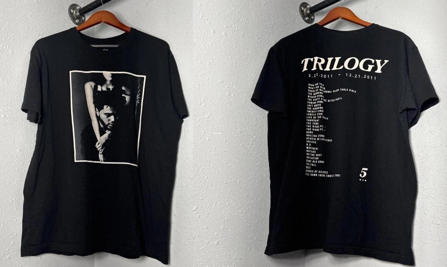 The Weeknd Trilogy 5 Year Anniversary XO Graphic - Adult & Kids T-Shirts, Sweatshirts & Hoodies apparel design preview 1