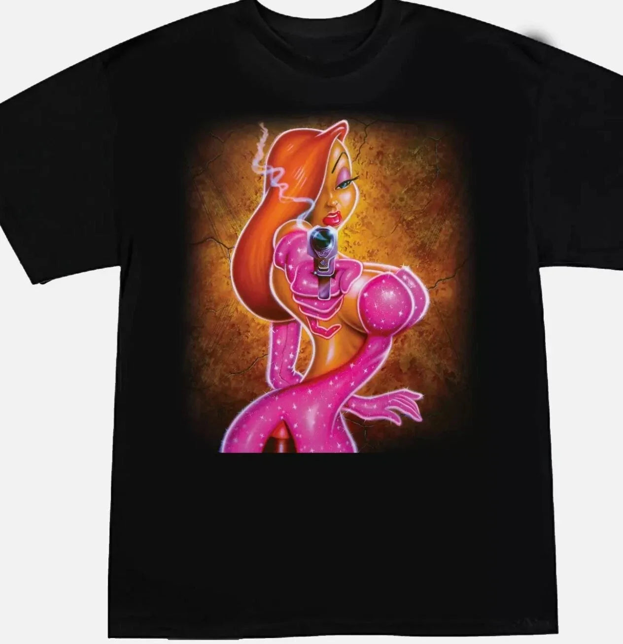 Jessica Rabbit Black Unisex Cotton All Size S to 5XL - Adult & Kids T-Shirts, Sweatshirts & Hoodies apparel design preview 1