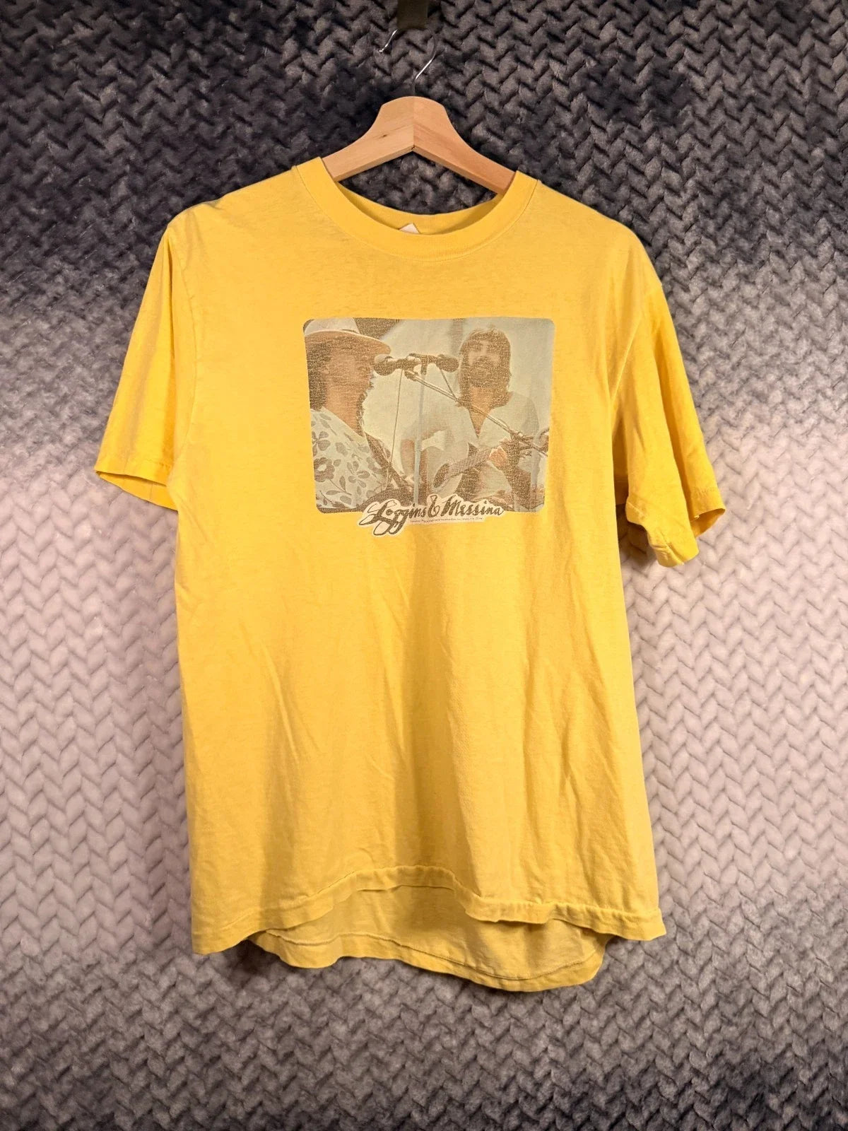 Loggins and Messina 1975 Vintage Belton Tag Size L - Adult & Kids T-Shirts, Sweatshirts & Hoodies apparel design preview 1