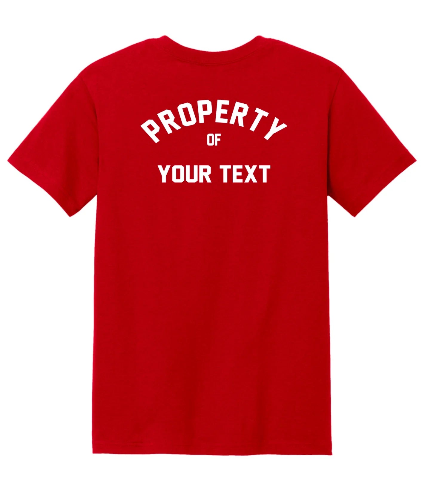 Personalized/Custom Property of Personalized - Adult & Kids T-Shirts, Sweatshirts & Hoodies apparel design preview 1