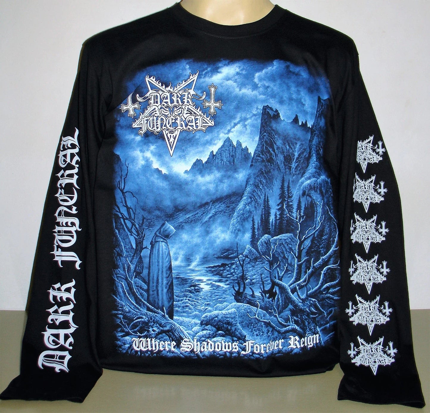 Dark Funeral Where Shadows Forever Reign Sz S M L XL - Adult & Kids T-Shirts, Sweatshirts & Hoodies apparel design preview 1
