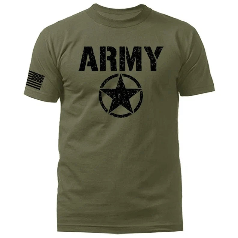Army Military Patriotic US Flag Veteran Graphic - Adult & Kids T-Shirts, Sweatshirts & Hoodies apparel design preview 1