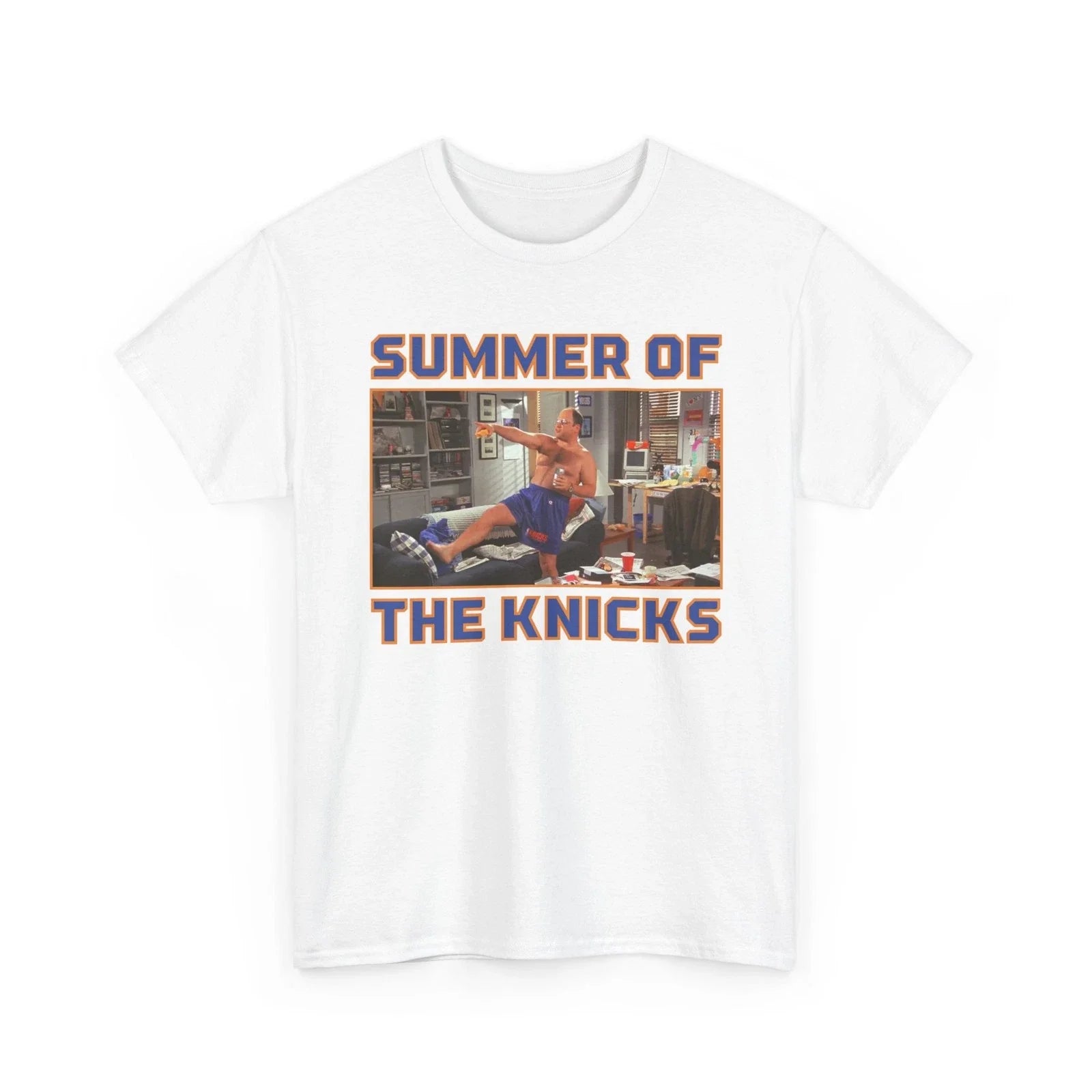 Summer of the Knicks Retro Lounge Graphic - Adult & Kids T-Shirts, Sweatshirts & Hoodies apparel design preview 1