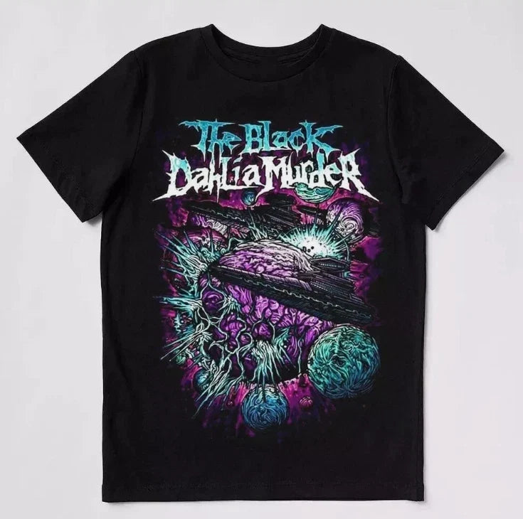 Vtg The Black Dahlia Murder Band For Fans Cotton Full - Adult & Kids T-Shirts, Sweatshirts & Hoodies apparel design preview 1