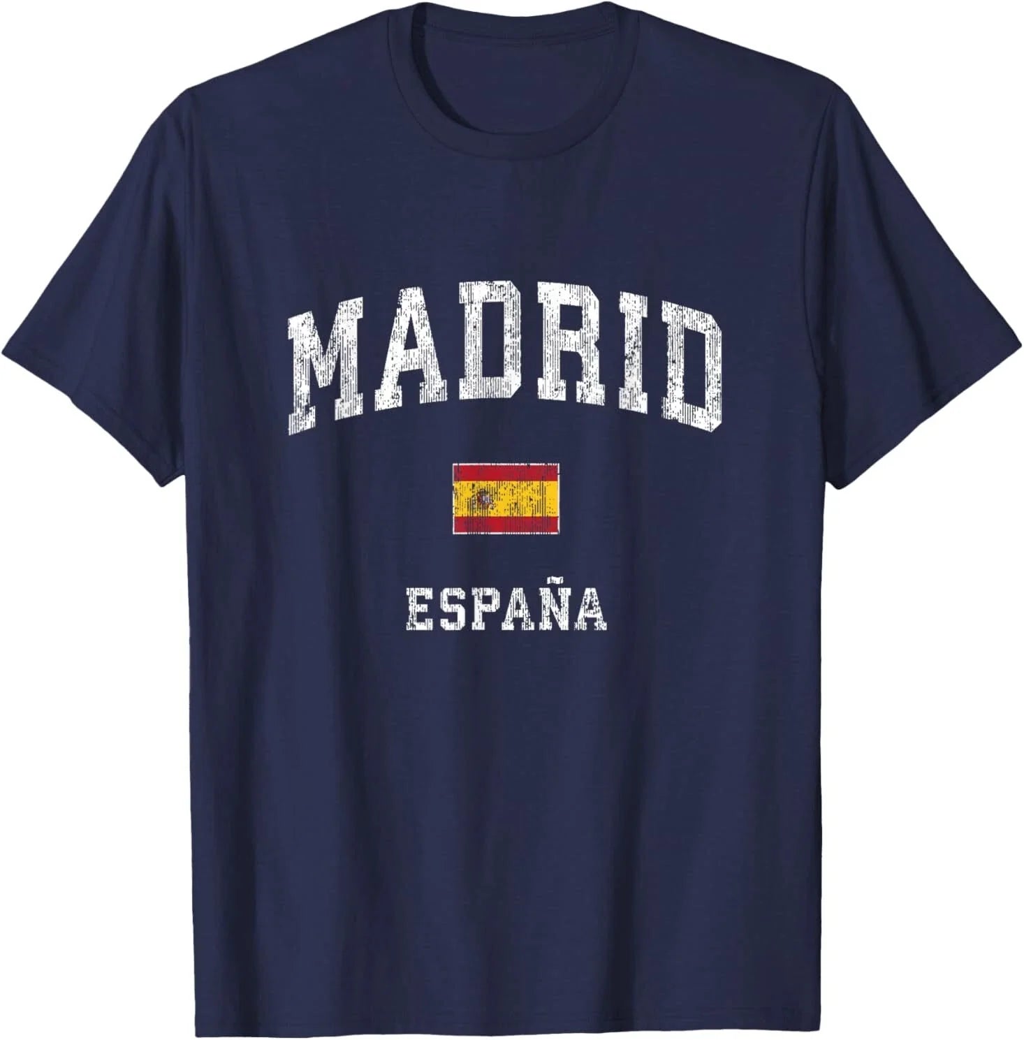 Madrid Spain Espana Vintage Athletic Sports Design - Adult & Kids T-Shirts, Sweatshirts & Hoodies apparel design preview 1
