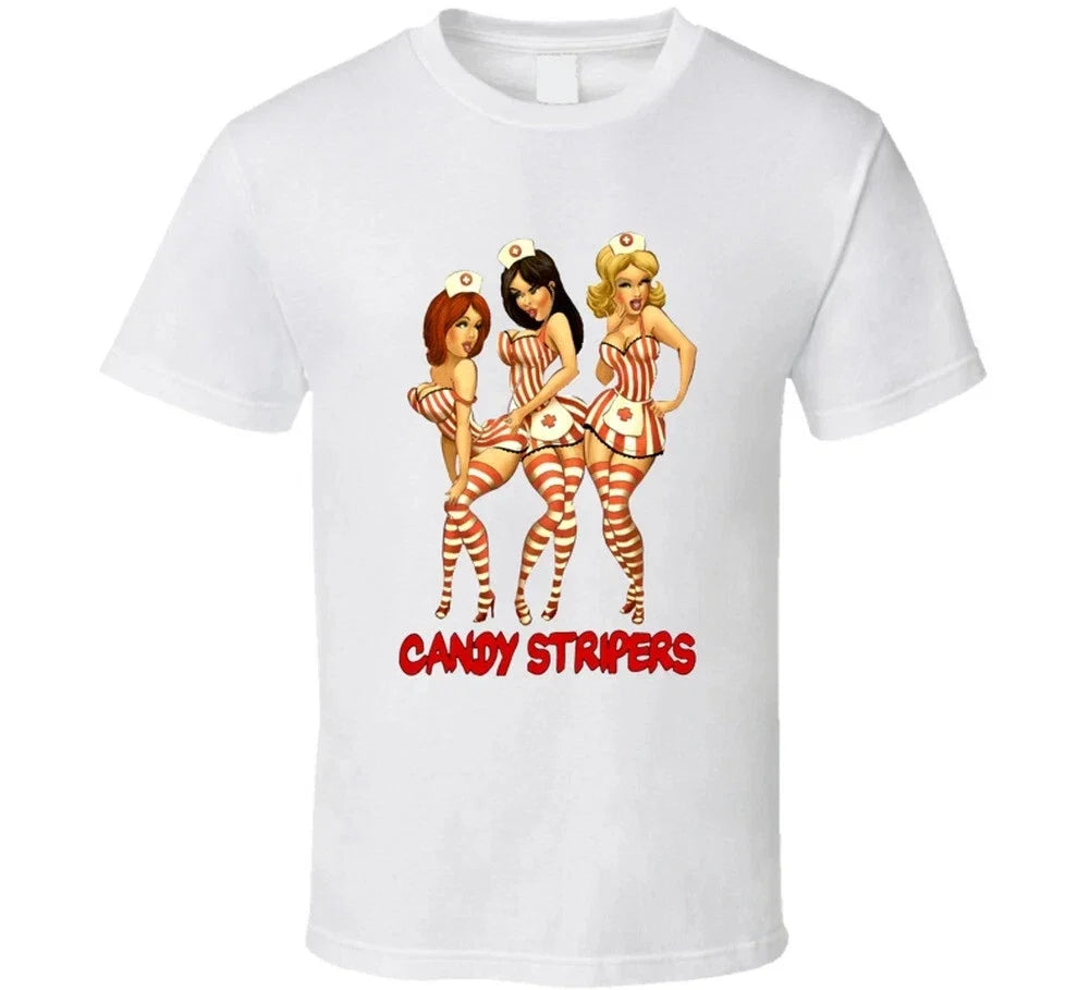 Candy Stripers Vintage Cheese Retro Movie - Adult & Kids T-Shirts, Sweatshirts & Hoodies apparel design preview 1