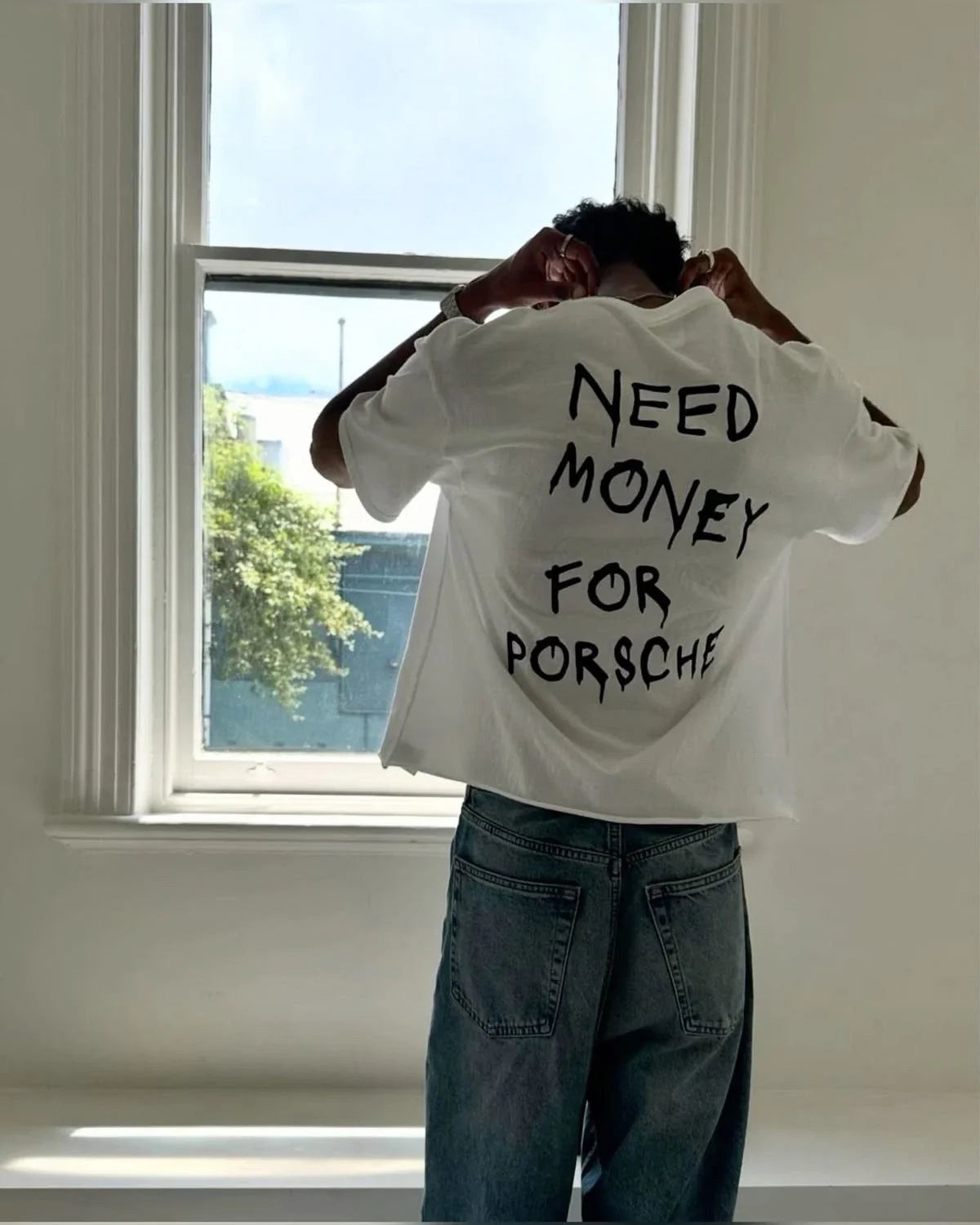 Vintage Need Money For P Streetwear Y2k Camiseta - Adult & Kids T-Shirts, Sweatshirts & Hoodies apparel design preview 1