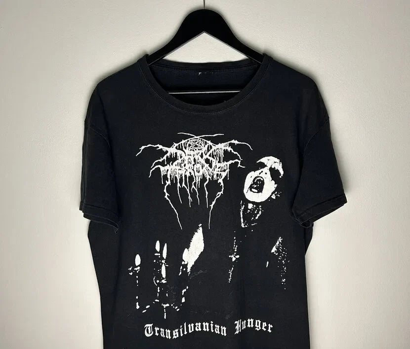 Vintage Darkthrone Transilvanian Hunger Band - Adult & Kids T-Shirts, Sweatshirts & Hoodies apparel design preview 1