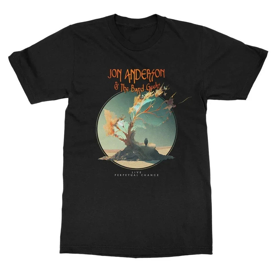 Jon Anderson The Band Geeks Unisex Black - Adult & Kids T-Shirts, Sweatshirts & Hoodies apparel design preview 1