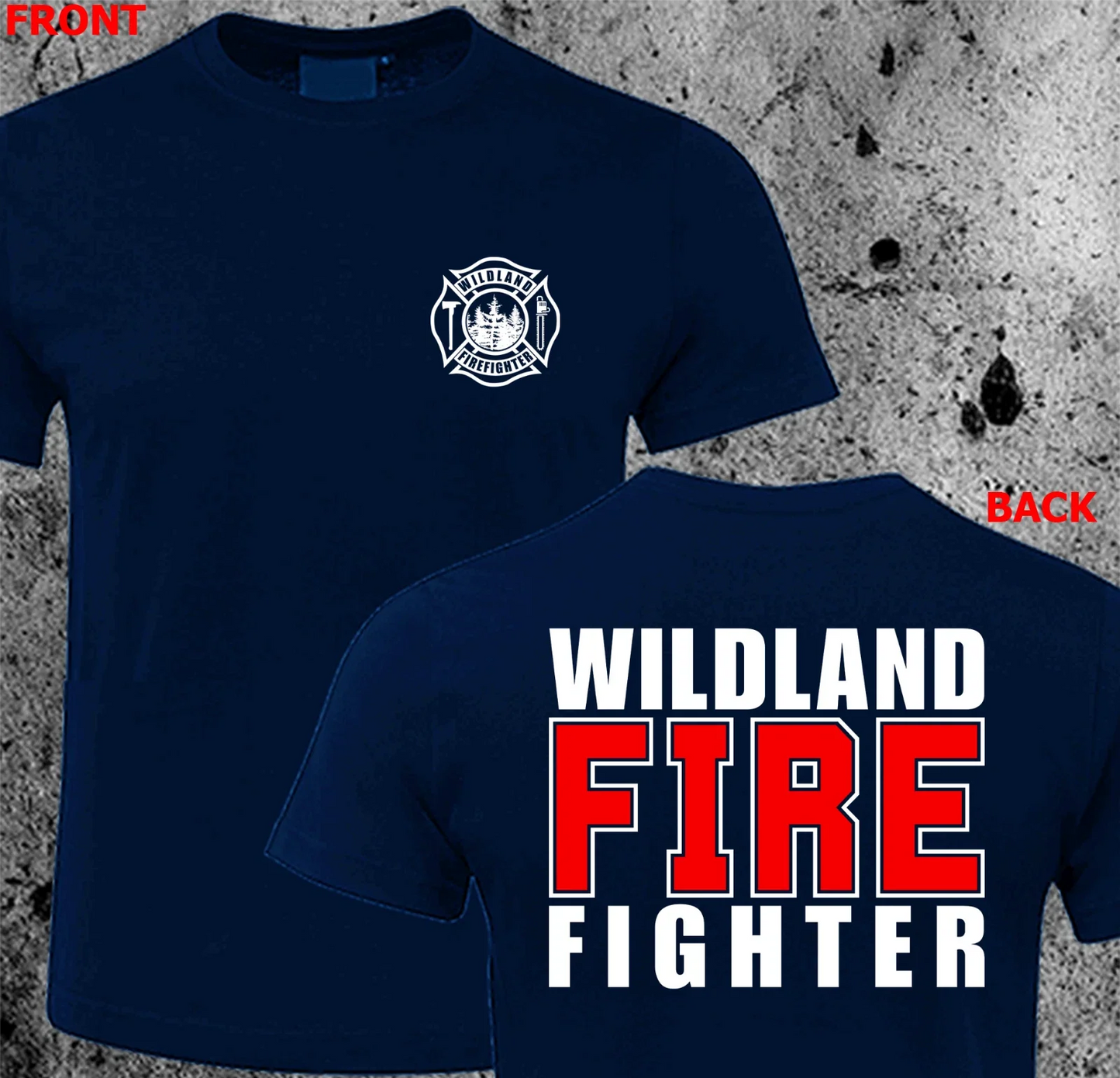 Wildland Firefighter Rescue HQ - Adult & Kids T-Shirts, Sweatshirts & Hoodies apparel design preview 1