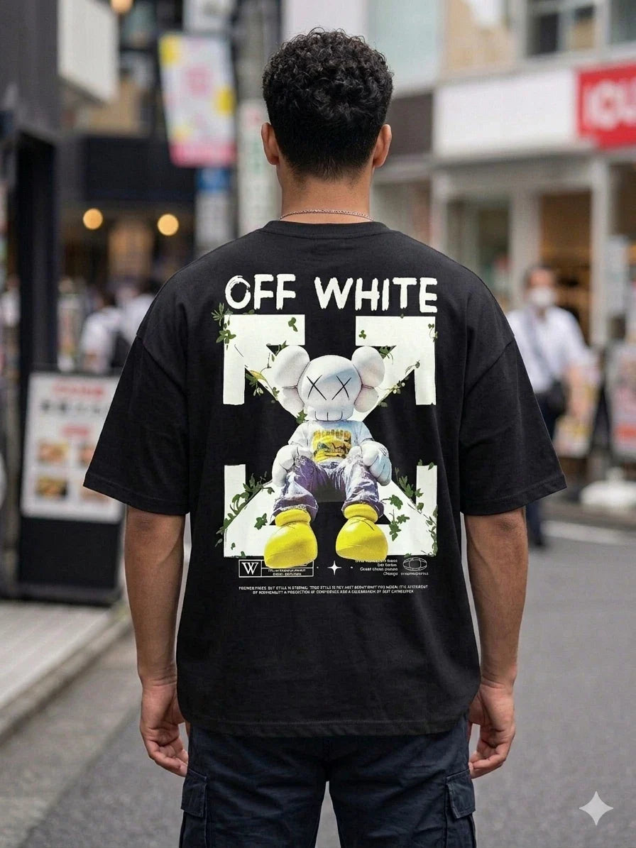 Heavy Weight Drop Shoulder Graphic Off White 260 GSM - Adult & Kids T-Shirts, Sweatshirts & Hoodies apparel design preview 1