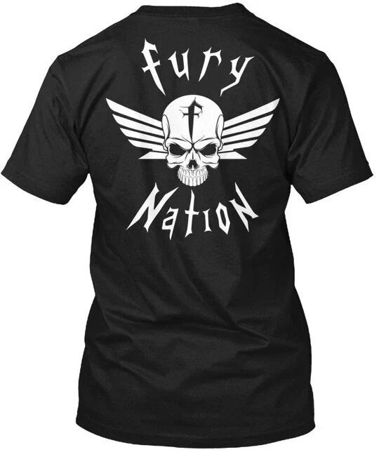 Fury Nation F Made in the USA Size S to 5XL - Adult & Kids T-Shirts, Sweatshirts & Hoodies apparel design preview 1