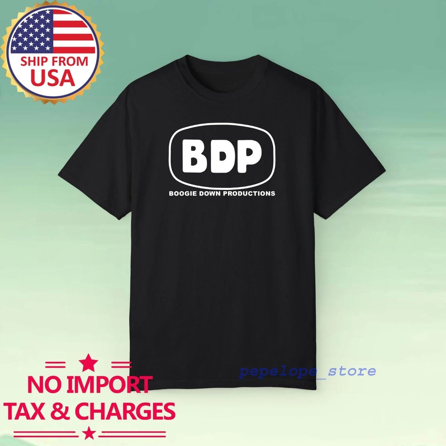 Boogie Down Productions BDP Men's Black Size S-5XL - Adult & Kids T-Shirts, Sweatshirts & Hoodies apparel design preview 1