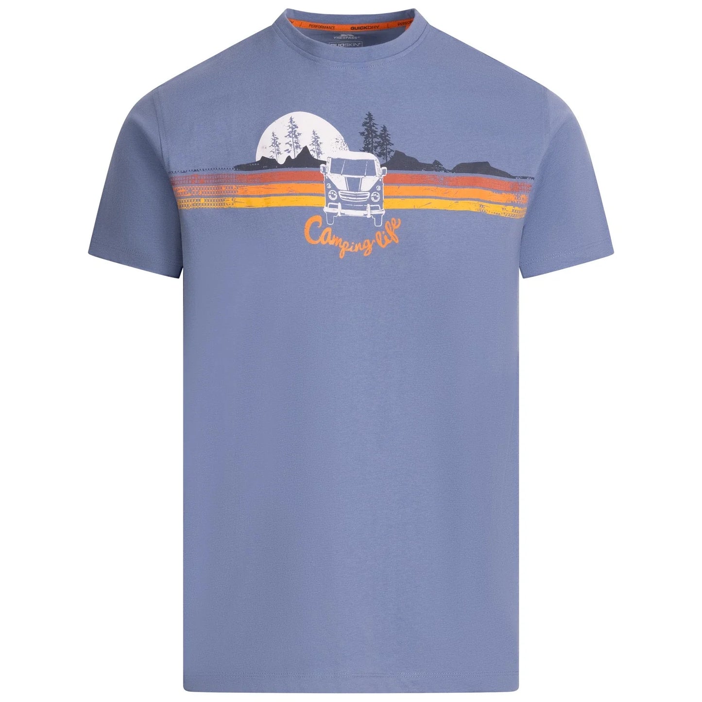 Trespass Mens Short Sleeve Graphic Cromer II - Adult & Kids T-Shirts, Sweatshirts & Hoodies apparel design preview 1