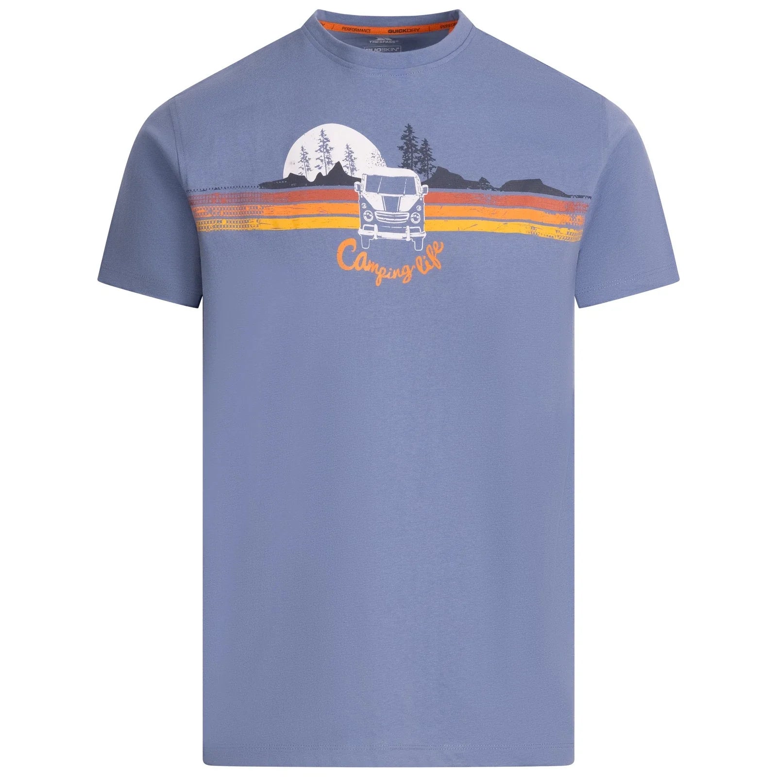 Trespass Mens Short Sleeve Graphic Cromer II - Adult & Kids T-Shirts, Sweatshirts & Hoodies apparel design preview 1