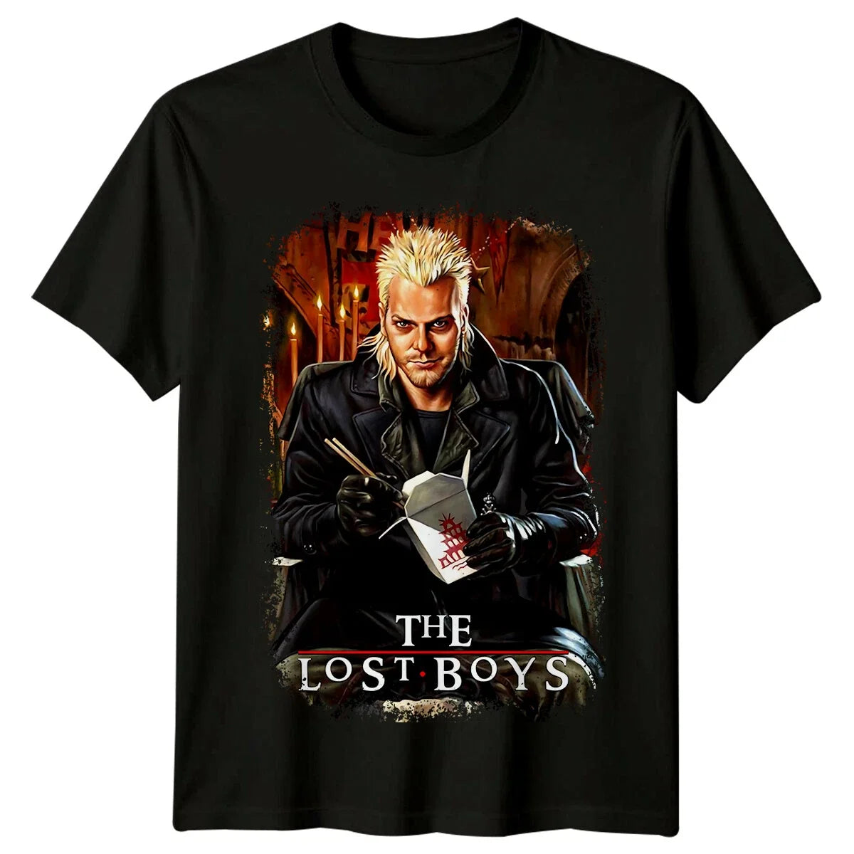 The Lost Boys (1987) Movie Poster Inspired Retro Film - Adult & Kids T-Shirts, Sweatshirts & Hoodies apparel design preview 1