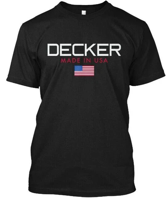 Decker Made In Usa the Size S to 5XL - Adult & Kids T-Shirts, Sweatshirts & Hoodies apparel design preview 1