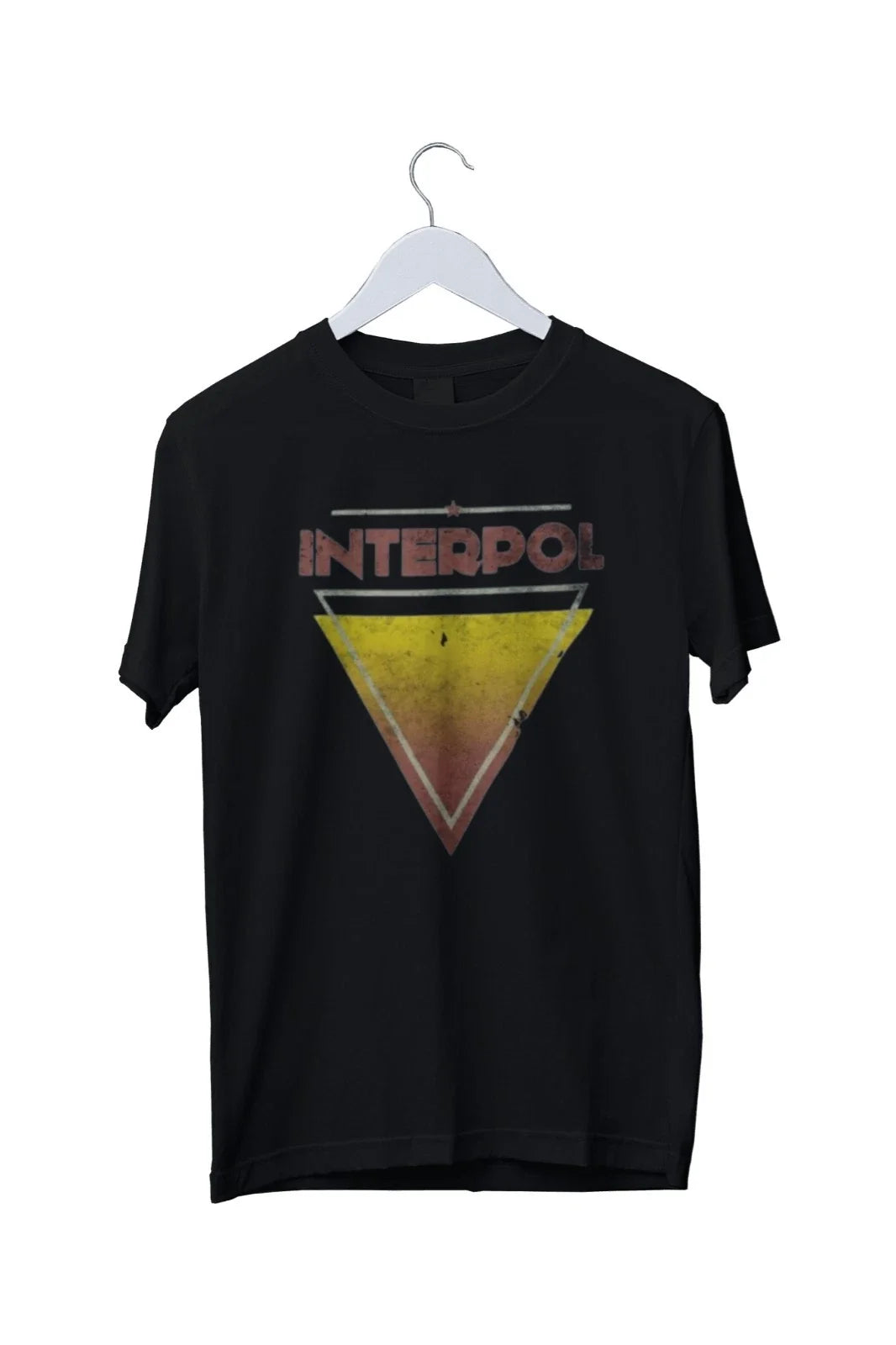 Interpol Triangle Graphic Print Mens S M L XL 2 3 4 - Adult & Kids T-Shirts, Sweatshirts & Hoodies apparel design preview 1