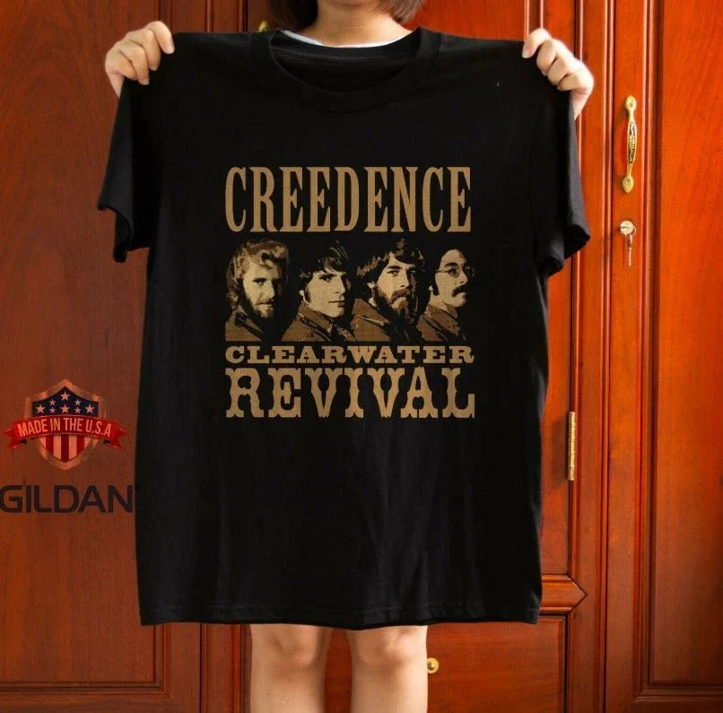 Creedence Clearwater Revival Size S-5XL - Adult & Kids T-Shirts, Sweatshirts & Hoodies apparel design preview 1