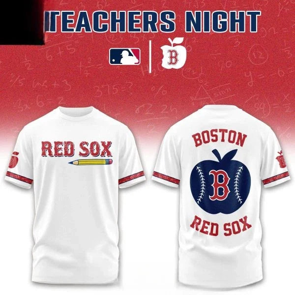 Red Sox Teacher Appreciation Night - Adult & Kids T-Shirts, Sweatshirts & Hoodies apparel design preview 1
