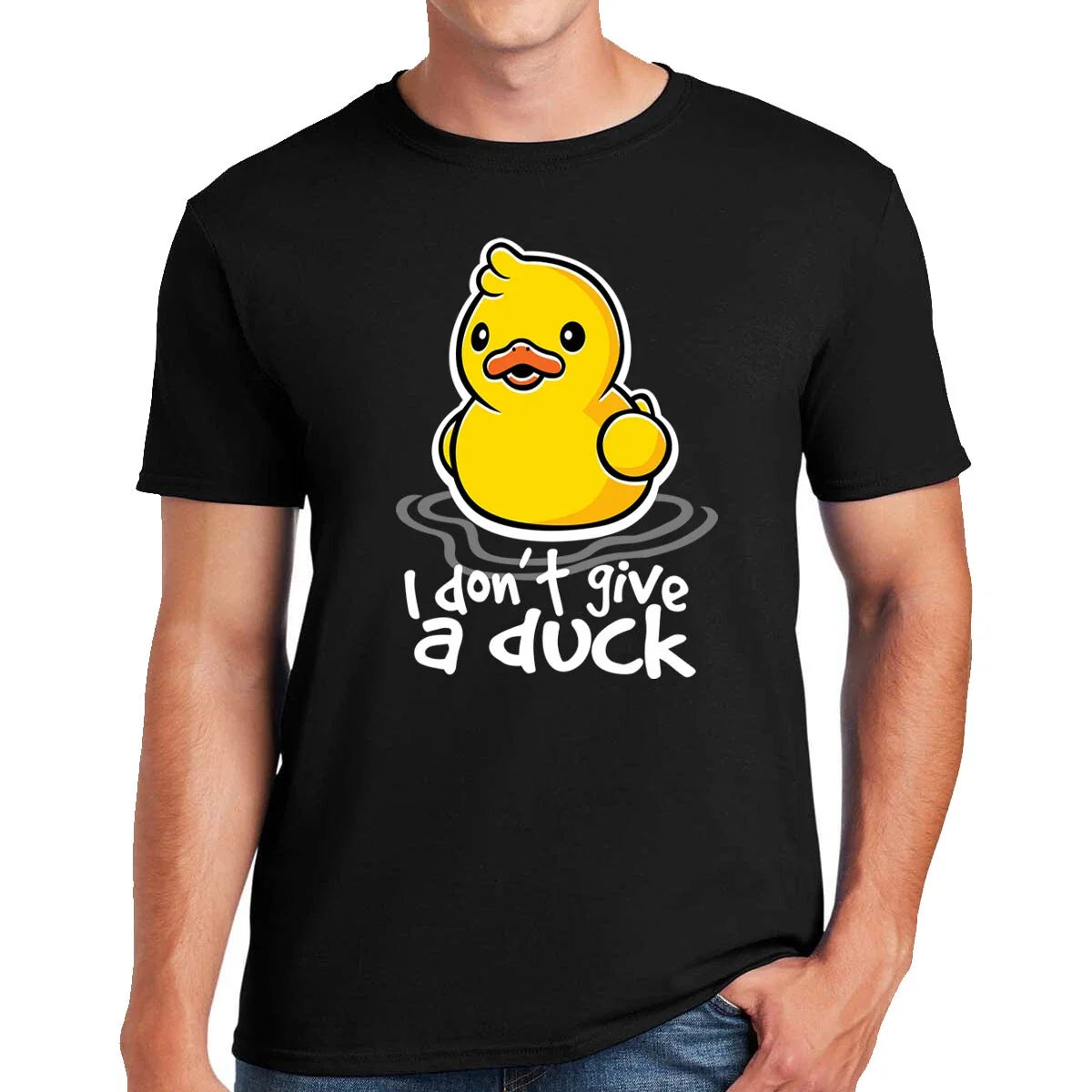 I Don't Give A Duck Funny Mens Ladies Party Joke Gift - Adult & Kids T-Shirts, Sweatshirts & Hoodies apparel design preview 1