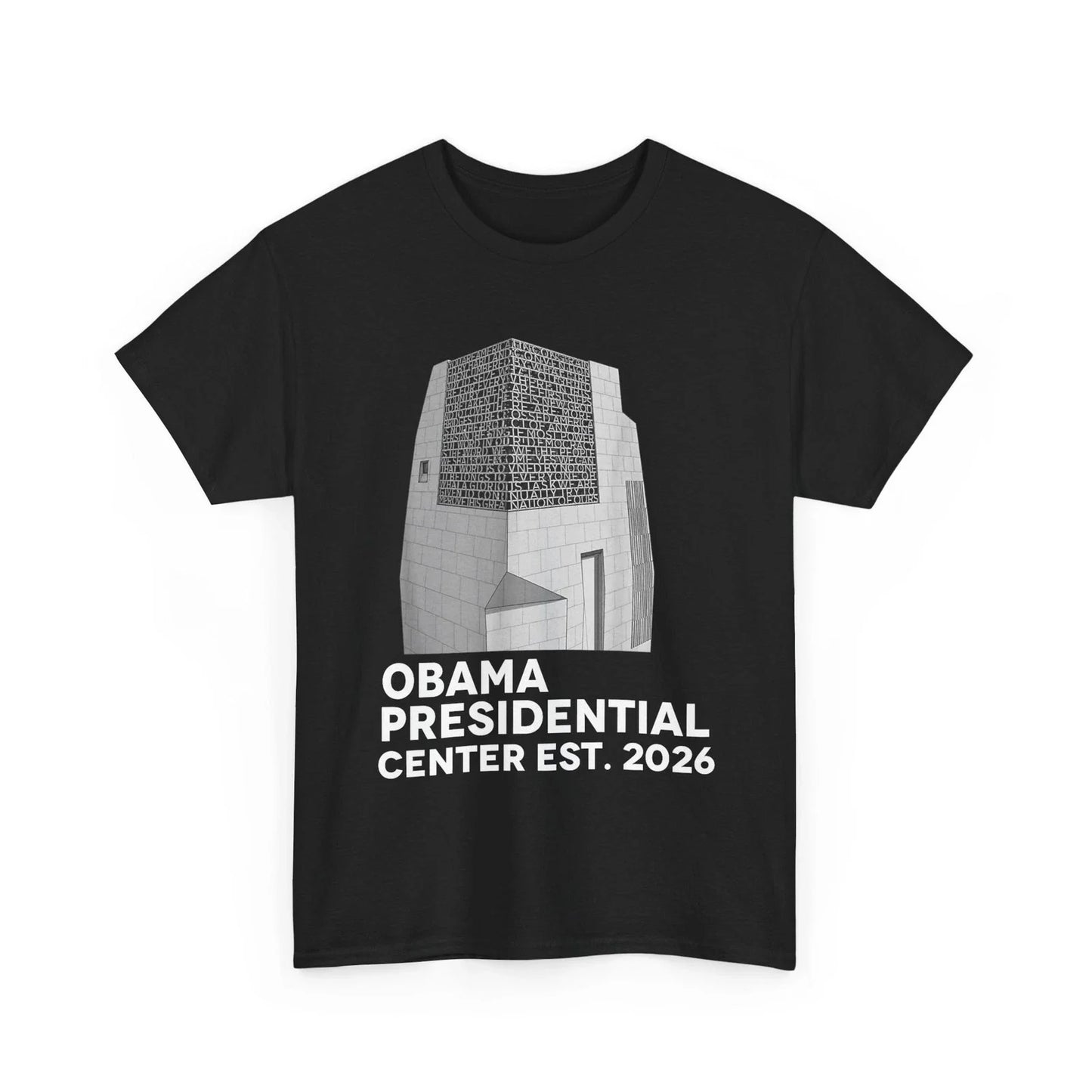 Barack Obama Presidential Center 2026 - Adult & Kids T-Shirts, Sweatshirts & Hoodies apparel design preview 1