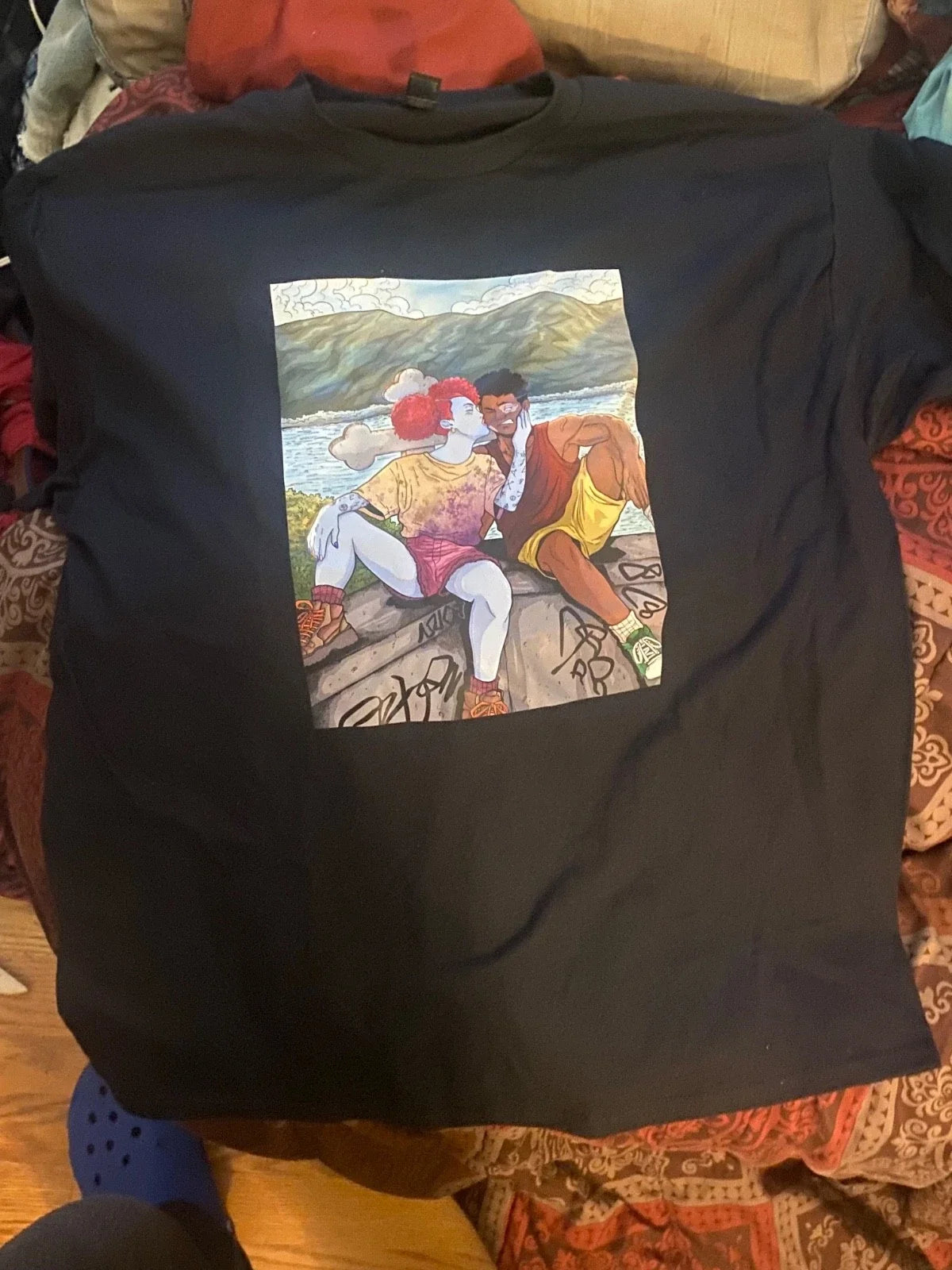 Merch that I made comes in many different looks. - Adult & Kids T-Shirts, Sweatshirts & Hoodies apparel design preview 1