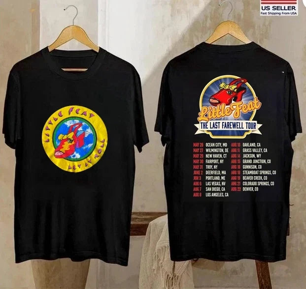 Inspired Little Feat Band 2 Sides The Last Farewell - Adult & Kids T-Shirts, Sweatshirts & Hoodies apparel design preview 1