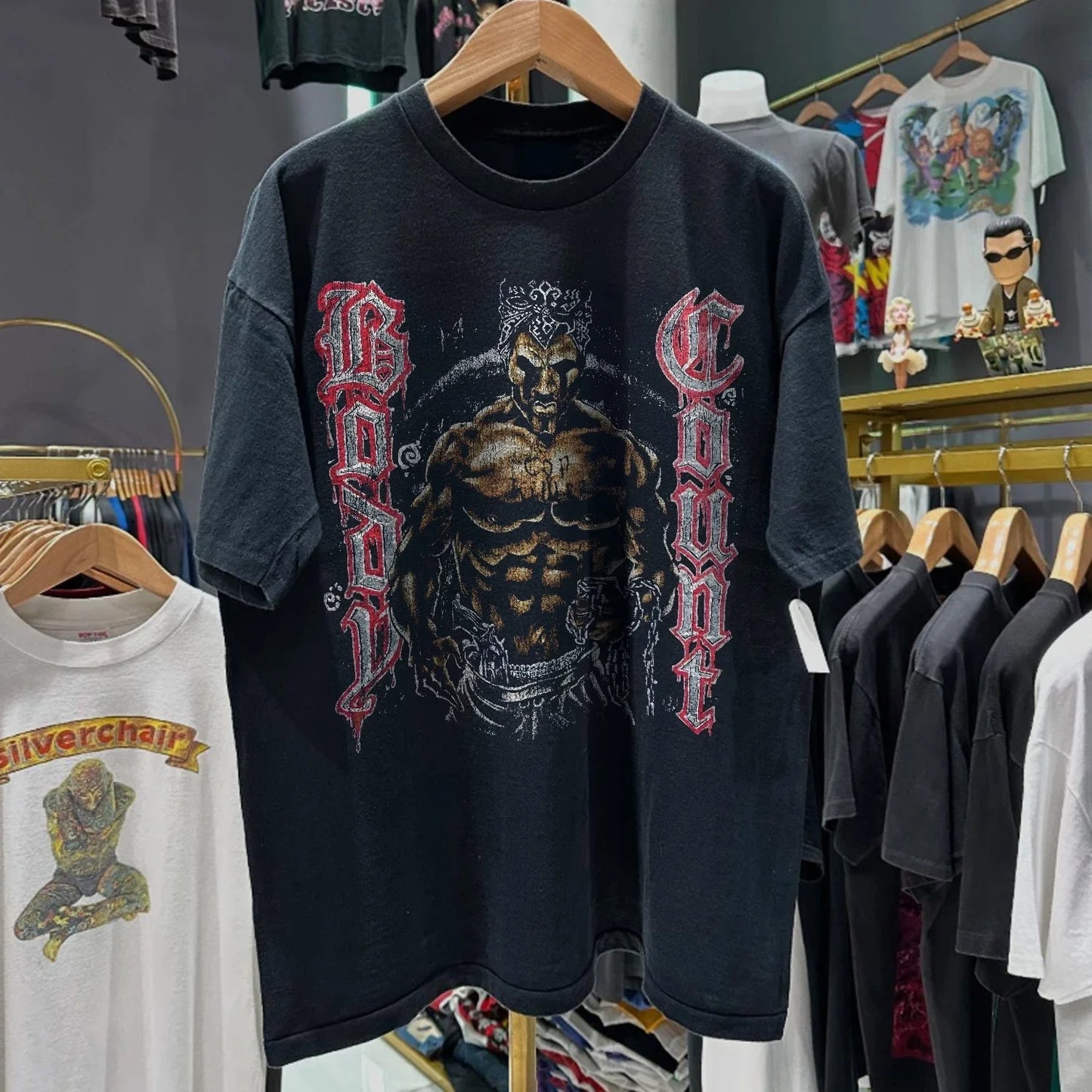 90s Body Count Bloodlust Rare Black S - Adult & Kids T-Shirts, Sweatshirts & Hoodies apparel design preview 1