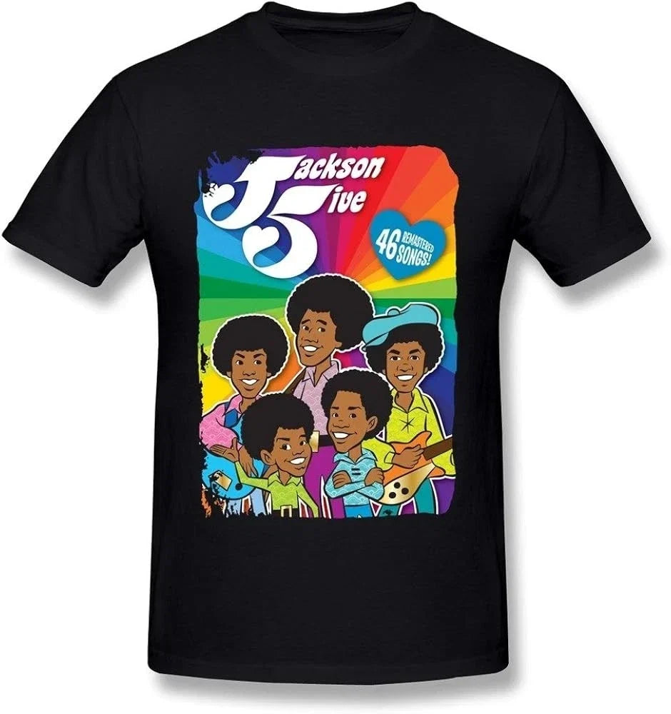 The Jackson 5 Cartoon Unisex Classic For Fan Gifts - Adult & Kids T-Shirts, Sweatshirts & Hoodies apparel design preview 1